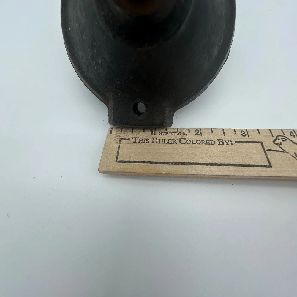Vintage Arcade Cast Iron Wall Mount Coffee Grinder Base Antique Restoration Part
